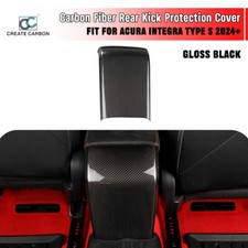 Real Carbon Fiber Rear Kick Protection Cover For Acura Integra Type S 2024+ picture