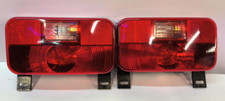 Bargman 30-92-109 Tail Light W/Backup, License Bracket & Black Base - (1) Set picture