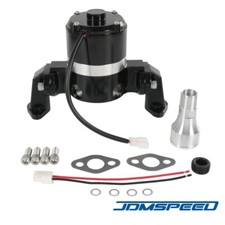 Black 12V 35 GPM Electric Water Pump For Chevy Small Block 262 350 383 327 400 picture