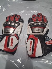 Ducati Course SCP CONCEPT Seamless Crash Protection Medium Motorcycle Gloves picture