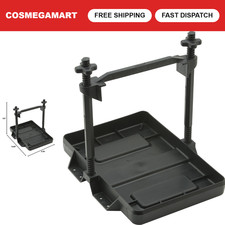 Heavy-Duty Adjustable Battery Tray - All-Plastic, Rust-Proof, Fits Group 24 Batt picture