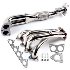 STAINLESS HEADER MANIFOLD EXHAUST for 1998-2002 HONDA ACCORD 2.3L F23 4CYL CG picture