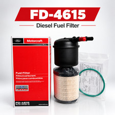 Genuine Motorcraft FD-4615 Fuel Filter 2011-16 Ford 6.7L Powerstroke Super Duty picture