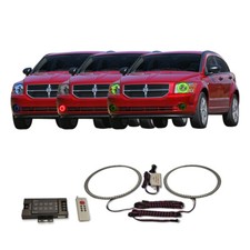 RGB Multi Color RF Headlight Halo kit for Dodge Caliber 07-12 picture