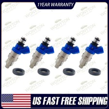 SET 4 Up Denso Fuel Injectors 23250-16150 For  Geo Toyota 1.6L I4 1993-97 picture