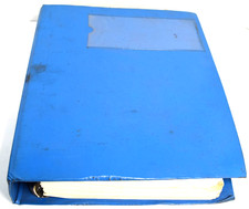 Vintage BMW 2002 1602 1502 1802 Factory Service Repair Manual OEM Blue Binder picture