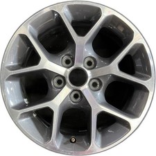 Jeep Machined Grey Wrangler Gladiator Wheel 17x7.5 2024-2025 Rim OEM 9325 picture