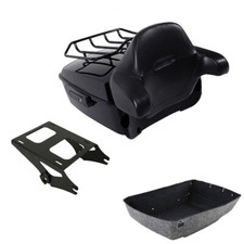King Trunk Backrest Mount Rack Fit For Harley Touring Road Glide FLTRX 2014-2026 picture