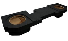 2002-2018 Fits Dodge Ram Quad Crew Cab Custom Dual 12 Subwoofer Speaker Sub Box picture