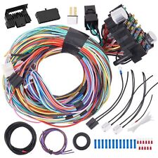 Universal 21 Circuit Wiring Harness For Chevy Mopar Ford Hotrods Long Wires picture