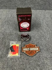 Kuryakyn Chrome Flush-Mount Right Hand Thread Vented Gas Cap 83-23 Harley 7434 picture