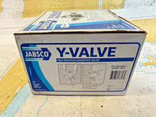 Jabsco 45490-1000 Y-Valve Marine 2-Position Waste Diverter Valve for Boats picture
