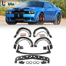 Front Lip Fender Flares For Dodge Challenger 2015-23 Hellcat to Demon Conversion picture