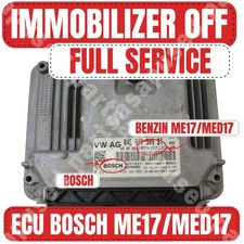 VW Audi MED17 / ME17 Immobilizer Delete IMMO OFF Programming | Mail-In ECU.. picture