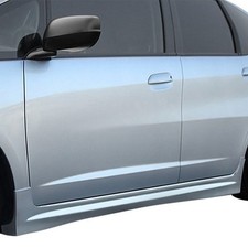 For Honda Fit 09-13 Type M Style Fiberglass Side Skirt Rocker Panels Unpainted picture