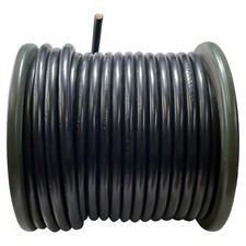 50 FT Black 4 AWG Gauge Bulk Battery Cable Switch Starter & Ground 100% Copper picture