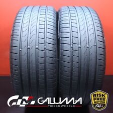 Set of 2 Tires Pirelli Scorpion Verde RunFlat 255/45R20 255/45/20 No Patch 78741 picture