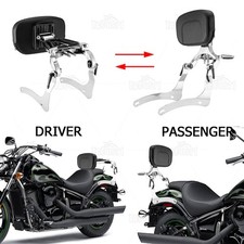 Black Multi-Purpose Backrest Sissy bar For Kawasaki Vulcan 900 VN900 2006-2026 picture
