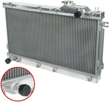 2 Row Aluminum 40mm Core Racing Radiator Bolt On For 1990-97 Mazda Miata MX5 MT picture