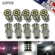 10pcs Super Bright White 1156 RV Trailer 33-SMD LED 1141 Interior Light Bulbs US picture