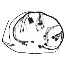 CJ Classics Under Dash Wiring Harness USA Made For Warning Lights And 2-Speed... picture