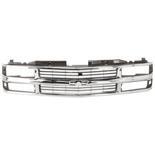 Grille For 1994-1999 Chevrolet C/K 1500 2500 3500 Pickup Suburban Tahoe Chrome picture
