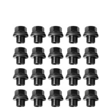 20Pcs 33mm M22x1.5 x 19mm Wheel Nuts Sleeve Nuts M22-1.5x19mm Skirt Flange USA picture