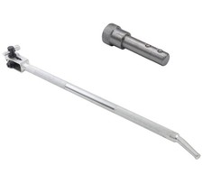 1 Pc Ratcheting Winch Bar Extra Pin, 1 Pc Standard Ratcheting Winch Bar, Chro... picture