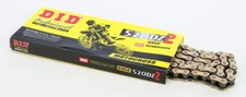 D.I.D 1987-2006 YFZ350 Banshee Yamaha HI-PERFORMANCE 520DZ2-120 RACING CHAIN GOL picture