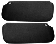 For Buick Grand National sun visors sunvisors pair black 1984-87 picture