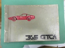 Very RARE Ferrari 365 GTC/4 Factory Original Parts Catalog 1971 - 1972 picture