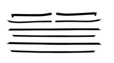 JEGS Complete Window Guide Felt Kit for 1970-1972 Chevrolet Chevelle picture