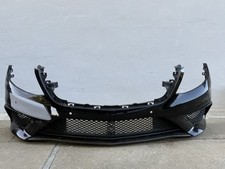 14-17 MERCEDES W222 S63 S65 AMG SPORT FRONT BUMPER COVER BLACK OEM picture