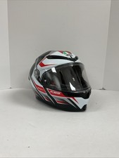AGV K6 S Karve Helmet Black/White/Red - Large DAMAGED - READ DESCRIPTION . picture