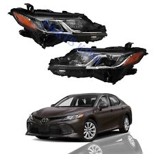 For 2018 2022 Toyota Camry L LE SE LED Projector Headlight Left Right Set Pair picture