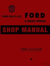 1949-1952 Ford Truck Shop Manual picture
