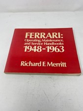 Ferrari Operating Maintenance & Service Handbooks 1948-1963 R. Merritt VTG 1975 picture