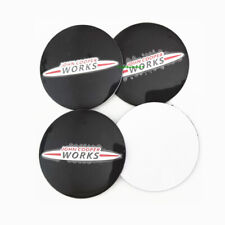 4X 56MM JCW Decal Wheel Hub Centre Cap Stickers for MINI JOHN Cooper WORKS R56 picture