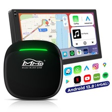 MMB MAX 5.0 CarPlay AI Box Android 13 Wireless CarPlay and Android Auto Adapter picture
