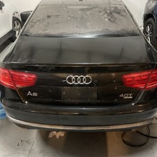2011 2012 2013 2014 Audi A8 S8 Rear Trunk assembly black OEM 11 12 13 picture