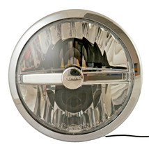 Cibie Oscar Spotlight Set Mini LED Black Chrome x 2 145mm 600 Lumen OEM Valeo picture