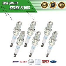 6x Genuine NGK Spark Plugs Fit 2001-2004 Porsche Boxster 3.2L/ 2.7L H6 #BKR6EQUP picture