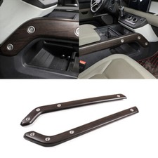 Replace Center Console Gear Side Trim For Land Rover Defender 2020+ABS Oak Grain picture
