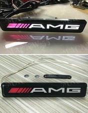 X1 AMG LED Light Front Grille Badge Illuminated Decal Emblem for Mercedes Benz picture