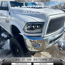 VLAND LED Projector Headlights W/Dynamic For 2009-2018 Dodge Ram 1500/2500/3500 picture