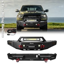Aaiwa For 2019-2020-2021-2022-2023-2024 Dodge Ram 1500 Front Bumper Rear Bumper picture