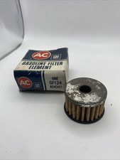 NOS 1955-65 Chevrolet Glass Fuel Filter Bowl Filter Gf 124 Impala Corvette picture
