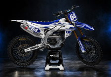 FITS YAMAHA YZ450F 2023 to 2025 and YZ250F 2024 to 2026 graphic kit 450f 250f picture