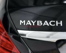 1PC Brand New ABS For Mercedes Benz Maybach Letters Trunk Emblem Badge Sticker picture