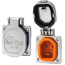 SmartPlug BM30NT 30A 125V Stainless Steel Male Shore Power Inlet picture